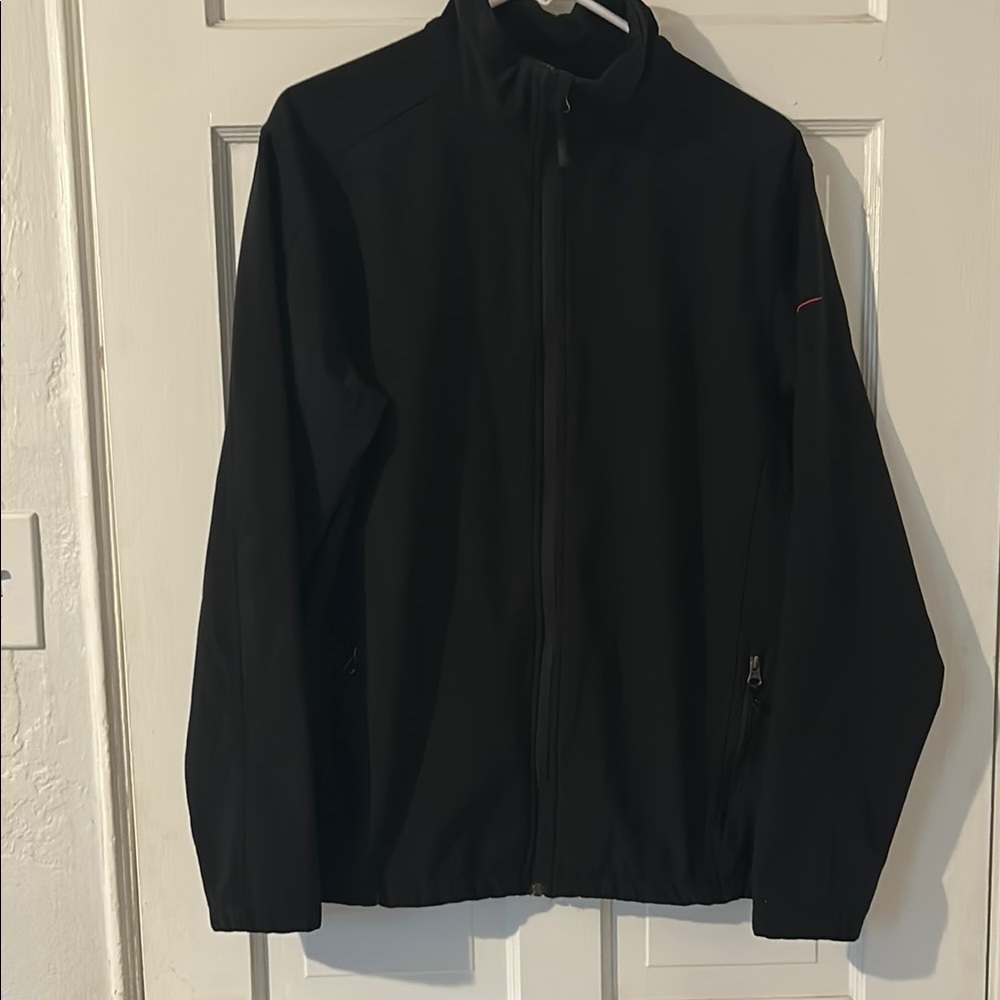 Port Authority Men's Black Windbreaker Zip Up
